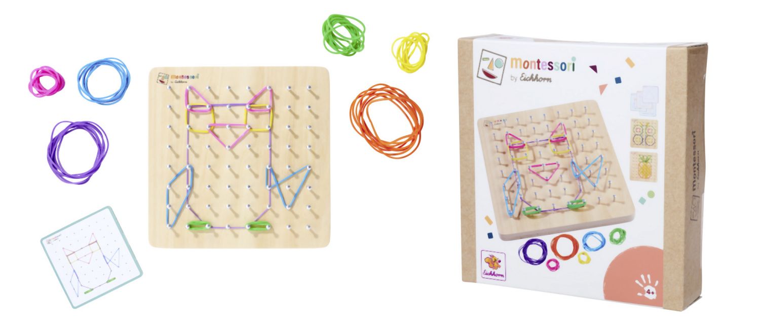 Montessori Geometrická deska